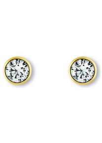 ONE ELEMENT Damen Paar Ohrhänger "Zirkonia Ohrringe Ohrstecker aus 333 Gelbgold", Damen, Gelbgold 333-Gold, gold, Gelbgold 333, Gold, Ohrringe, ein