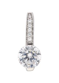 Adelia´s ADELIA ́S Damen Ketten-Anhänger "333 Weißgold Anhänger", mit Zirkonia, Gold, silber, Gold, Schmuckanhänger, mit Zirkonia Goldschmuck für Damen