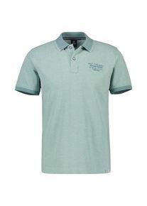 Lerros Herren Poloshirt "Lerros Poloshirt in Melange Optik", blau, Gr. 6XL, 100% Baumwolle, Shirts