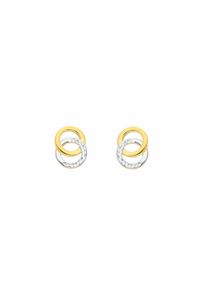 Adelia´s ADELIA ́S Damen Paar Ohrhänger "Damen Goldschmuck 1 Paar 333 Gold Ohrringe / Ohrstecker", Damen, Gold, gold, Gold, Ohrringe, 333 Gold Goldschmuck für