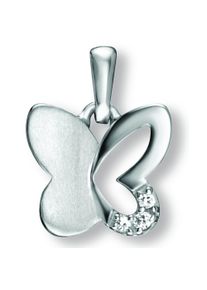 ONE ELEMENT Kinder Ketten-Anhänger "Zirkonia Schmetterling Anhänger aus 925 Silber", Silber 925 (Sterlingsilber), silber, Silber 925