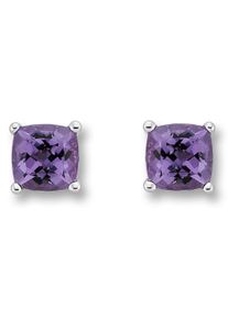 ONE ELEMENT Damen Paar Ohrhänger "Amethyst Ohrringe Ohrstecker aus 333 Weißgold", Damen, Weißgold 333-Gold, silber, Weißgold 333, Gold, Ohrringe,
