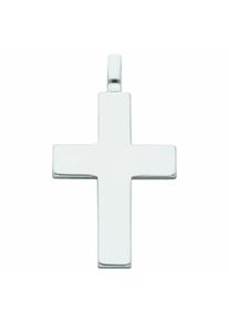 Adelia´s ADELIA ́S Damen Kreuzkette "Halskette - Kreuzkette mit Kreuz Anhänger aus 925 Silber", Silber 925 (Sterlingsilber), silber, Silber 925