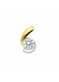 Adelia´s ADELIA ́S Damen Ketten-Anhänger "585 Gold Anhänger", mit Zirkonia, Gold, gold, Gold, Schmuckanhänger, mit Zirkonia Goldschmuck für Damen