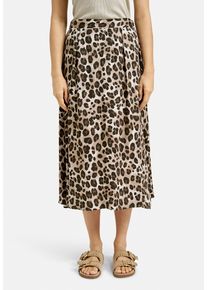Smith & Soul SMITH & SOUL Damen Sommerrocknougat print, casual, Gr. L, Material: 100% Viskose, Röcke, mit Elastikbund