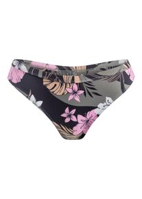 Roxy Damen Bikini-Hose "Roxy Pro The Snap Turn"anthrazit classic pro surf, Gr. XL, 84% Polyester, 16% Elasthan, Badehosen