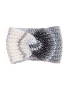 Cinque Damen Stirnband, silber, modisch, Strick, Wollmischung, Mützen, aus kuschelweicher Wollmischung gestrickt