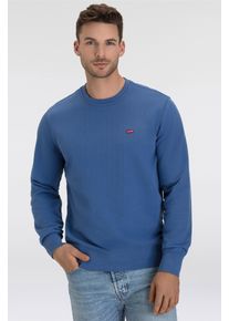 Levi's LEVI'S Herren Sweatshirt "SWEATSHIRT NEW ORIGINAL CREW", blau, casual, Gr. S, Sweatware, Obermaterial: 100% Baumwolle, Sweatshirts