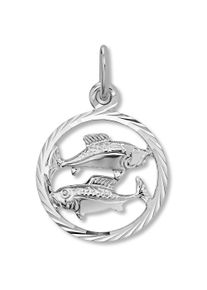 ONE ELEMENT Damen Sternzeichen-Anhänger "Fische Sternzeichen Anhänger aus 925 Silber", Fische, Silber 925 (Sterlingsilber), silber, Silber 925