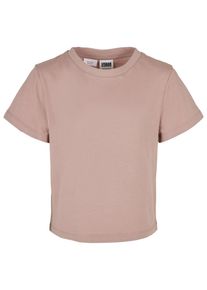 Urban Classics Mädchen T-Shirt "Urban Classics Damen Girls Basic Box Tee", rosa, casual, Gr. 134, unifarben, 100% Baumwolle, Shirts