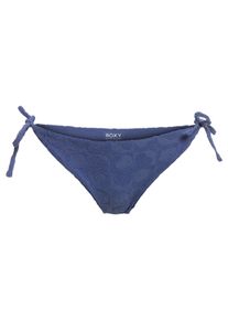 Roxy Damen Bikini-Hose "Sun Click", blau, Gr. XL, 60% Polyester, 33% Polyester, 7% Elasthan, Badehosen