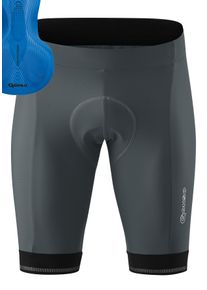 Gonso Herren Fahrradhose "SITIVO M", grau, Gr. S, 65% Polyamid (Recycelt), 35% Elasthan, Hosen, Herren Radhose mit innovativem Sitzpolsterkonzept