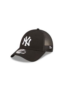 New Era Herren Baseball Cap "HOME FIELD 9FORTY TRUCKER NEYYAN BLKWHI", schwarz, sportlich, Obermaterial: 100% Polyester, Caps