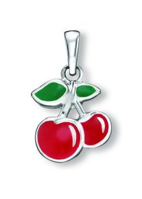 ONE ELEMENT Kinder Ketten-Anhänger "Kirsche Anhänger aus 925 Silber Kirsche Anhänger aus 925 Silber", Silber 925 (Sterlingsilber), silber, Silber 925