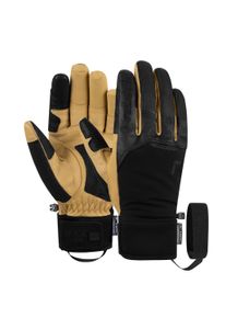 Reusch Damen Skihandschuhe "Lleon R-TEX XT", schwarz, casual, Gr. 7,5, mehrfarbig, 60% Polyester, 40% Ziegenleder, Handschuhe, mit