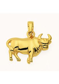 Adelia´s ADELIA ́S Damen Ketten-Anhänger "Damen & Herren 585 Gold Sternzeichen Anhänger Stier", Damen, Stier, Gelbgold 585-Gold, gold, Gelbgold 585, Gold,