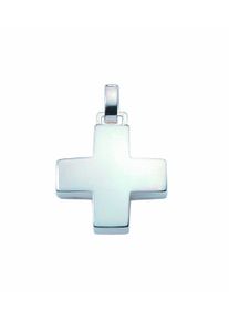 Adelia´s ADELIA ́S Damen Kreuzkette "Halskette - Kreuzkette mit Kreuz Anhänger aus 925 Silber", Silber 925 (Sterlingsilber), silber, Silber 925