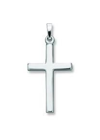 ONE ELEMENT Damen Ketten-Anhänger "Kreuz Anhänger aus 925 Silber Kreuz Anhänger aus 925 Silber", Silber 925 (Sterlingsilber), silber, Silber 925