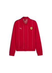 Puma Herren Sweatjacke "Scuderia Ferrari HP Race Premium Jacke Herren", rot, Gr. XXL, Obermaterial: 25% Polyester, 75% Baumwolle;
