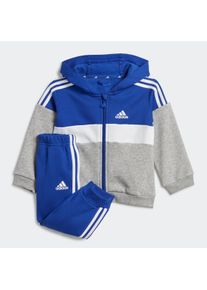 Kinder Trainingsanzug "I 3S TIB FL TS", blau, sportlich, Gr. 62, adidas Sportswear, Obermaterial: 70% Baumwolle, 30% Polyester, Sportanzüge