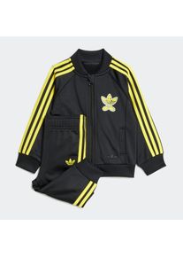 Kinder Sporthose "SST TRACKSUIT", schwarz, sportlich, Gr. 62, adidas originals, Obermaterial: 100% Polyester, Hosen