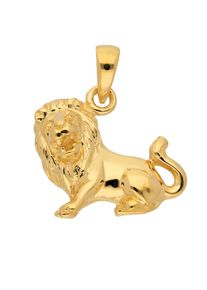 Adelia´s ADELIA ́S Damen Ketten-Anhänger "585 Gold Sternzeichen Anhänger Löwe", Löwe, Gold, gold, Gold, Schmuckanhänger, Goldschmuck für Damen & Herren