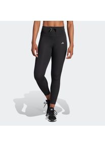 Damen Lauftights "Run Ess SIP 7/8", schwarz, sportlich, Gr. XS, adidas Performance, Obermaterial: 85% Polyester, 15% Elasthan, Hosen