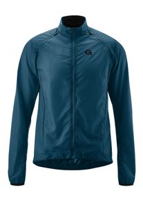 Gonso Herren Fahrradjacke "VATTARO", blau, Gr. M, 100% Polyester, Jacken, Extra leicht und 100% winddicht mit abzippbaren Ärmeln
