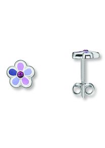 ONE ELEMENT Damen Paar Ohrhänger "Zirkonia Blume Ohrringe Ohrstecker aus 925 Silber", Kinder, Silber 925 (Sterlingsilber), silber, Silber 925