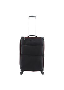 Saxoline Koffer "Adorer", grau, Polyester, Koffer, aus Polyester-Material