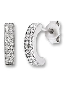 ONE ELEMENT Damen Paar Ohrhänger "Zirkonia Ohrringe Ohrstecker aus 925 Silber", Damen,mit Zirkonia, Silber 925 (Sterlingsilber), silber, Silber 925