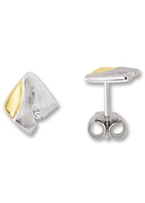 ONE ELEMENT Damen Paar Ohrhänger "Zirkonia Ohrringe Ohrstecker aus 925 Silber", Damen,mit Zirkonia, Silber 925 (Sterlingsilber), silber, Silber 925