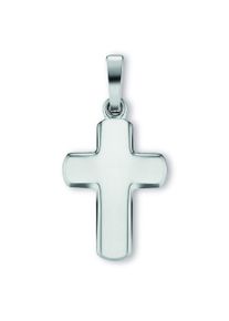 ONE ELEMENT Damen Kreuzkette "Halskette - Kreuzkette mit Kreuz Anhänger aus 925 Silber", Silber 925 (Sterlingsilber), silber, Silber 925