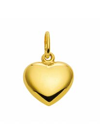 Adelia´s ADELIA ́S Damen Ketten-Anhänger "Damen 585 Gold Anhänger Herz", Kinder, Gelbgold 585-Gold, gold, Gelbgold 585, Gold, Schmuckanhänger, Goldschmuck für