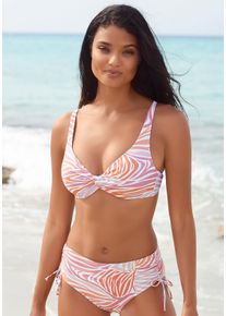 Sunseeker Damen Bikini-Hose "Amari", bunt, Gr. 36, Animalprint, bedruckt, Microfaser, Polyamid, Badehosen, seitlich regulierbar