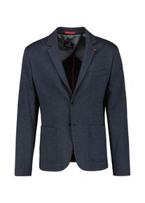 Lerros Herren Jerseysakko "Lerros Jersey Sakko in Übergrößen", blau, Gr. 66, 75% Polyester, 22% Viskose, 3% Elasthan, Sakkos