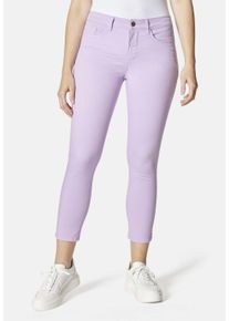 STOOKER WOMEN Damen 5-Pocket-Jeans "Florenz Trend Slim Fit", lila, casual, Gr. 44, Denim/Jeans, 78% Baumwolle, 20% Polyester, 2% Elasthan, Jeans,
