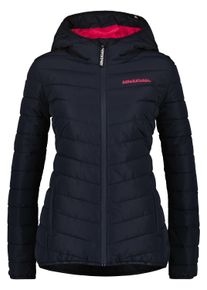 alife and kickin ALIFE & KICKIN Damen Winterjacke "Damen RabeaAK A", blau, Gr. L, 100% Polyester, Jacken, Moderne Steppjacke mit gefütterter Kapuze in schmaler
