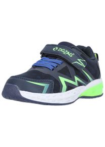 ZIGZAG Kinder Sneaker "Mihala Kids", Gr. 31, blau, Polyurethane, Kunstfaser, casual, Schuhe, mit blinkender Leucht-LED-Sohle