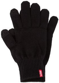Levi's LEVI'S Damen Strickhandschuhe "TOUCHSCREEN", schwarz, casual,modisch, Gr. M, unifarben, Materialmix, Handschuhe, mit Touchfunktion, einfache