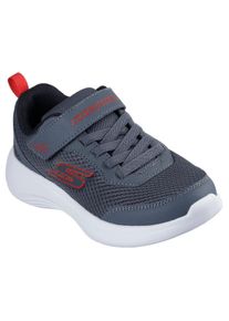 Skechers Kinder Sneaker "SELECTORS", Gr. 29, grau, Textil, Synthetik, sportlich, Schuhe, Freizeitschuh mit Klettverschluss, Größenschablone zum