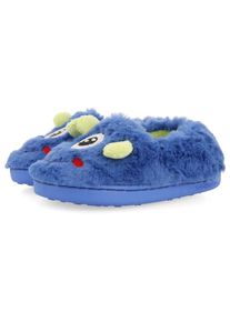 Gioseppo Kinder Hausschuh "ASTEN", Gr. 30, blau, Textil, casual, Schuhe, Schlupfschuh, Pantoffel, Winterschuh, Babyschuh mit Warmfutter
