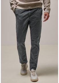 Street One MEN Herren Chinohose, grau, casual, Gr. 31, unifarben, Web, 98% Baumwolle, 2% Elasthan, Hosen, Middle Waist