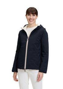 Betty Barclay Damen Wendejacke "Betty Barclay Wendejacke mit Kapuze", blau, sportlich, Gr. 40, Obermaterial: 88% Polyester, 12% Elasthan. Füllung: