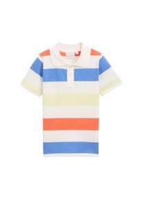 Tom Tailor Jungen Poloshirt, bunt, casual, Gr. 92, gestreift, colorblocking, Piquu00e9, Obermaterial: 92% Baumwolle, 8% Polyester, Shirts, für Jungs,