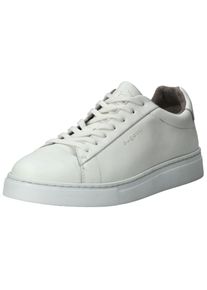Bugatti Herren Sneaker "Bugatti Sneaker Nappaleder", Gr. 45, weiß, Nappaleder, casual, Schuhe