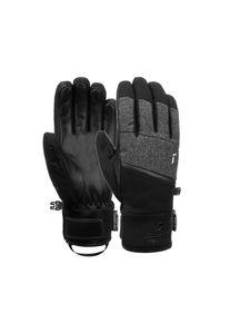 Reusch Damen Skihandschuhe "Febe R-TEX XT", schwarz, feminin, Gr. 6, mehrfarbig, 75% Polyester, 20% Ziegenleder, Handschuhe, mit Anziehhilfe