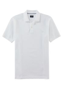 OLYMP Herren Poloshirt "Casual", weiß, casual, Gr. XL, Piquu00e9, Obermaterial: 100% Baumwolle, Shirts