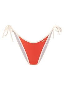 Damen Bikini-Hose "Emma", orange, Gr. 38, Copenhagen Studios, Recycling-Polyamid, Badehosen, mit Kontrastdetails