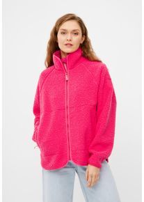 Derbe Damen Fleecejacke "Kuschelby", rot, casual, Gr. 34, Obermaterial: 100% Polyester, Jacken, Kuschelige Damen Fleece Jacke aus nachhaltigen